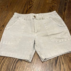 Mens Marine Layer Cord Short in Natural